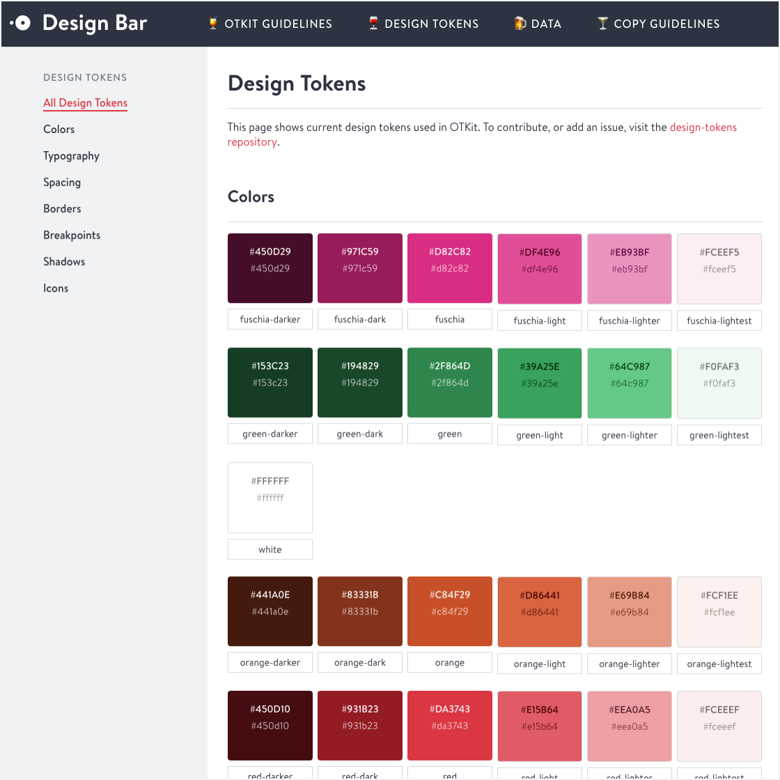 design tokens@2x